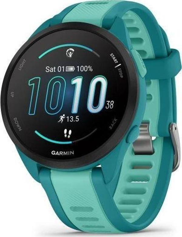 Garmin Forerunner 165 Music - Turkuaz/Deniz Mavisi - Image 1