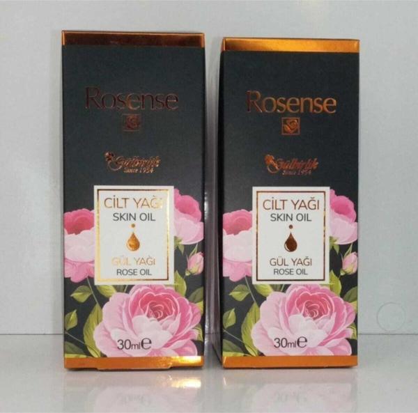 Rosense Cilt Yağı + Gül Yağı + 2 'Li - Image 1