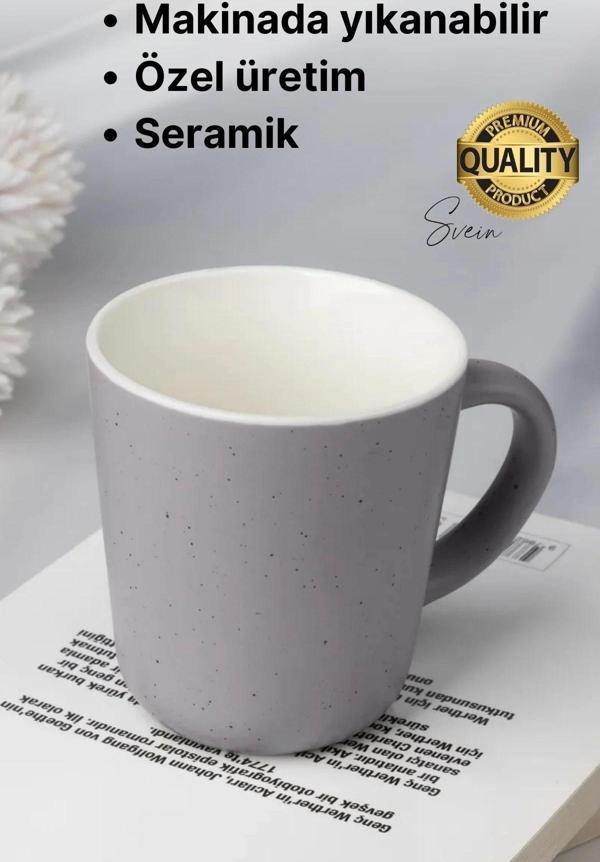 Premium Özel Üretim Seramik Kupa Bardak Dayanıklı Yıkanabilir Sıcak Soğuk Çay Kahve Gündelik Mug - Image 1