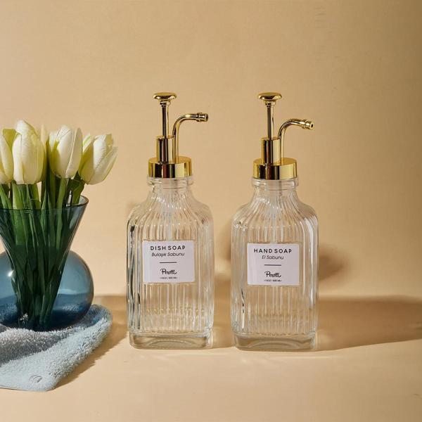 Perotti Pedro Gold 2'li Sıvı Sabunluk 500 ml - Image 1