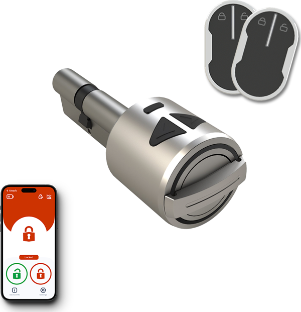 DESi Utopic R Akıllı Kilit IOS/Android Uyumlu ve Uzaktan Kumandalar - Image 1