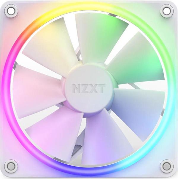 NZXT F120 RGB RF-R12SF-W1 Beyaz 12 cm Kasa Fanı - Image 1