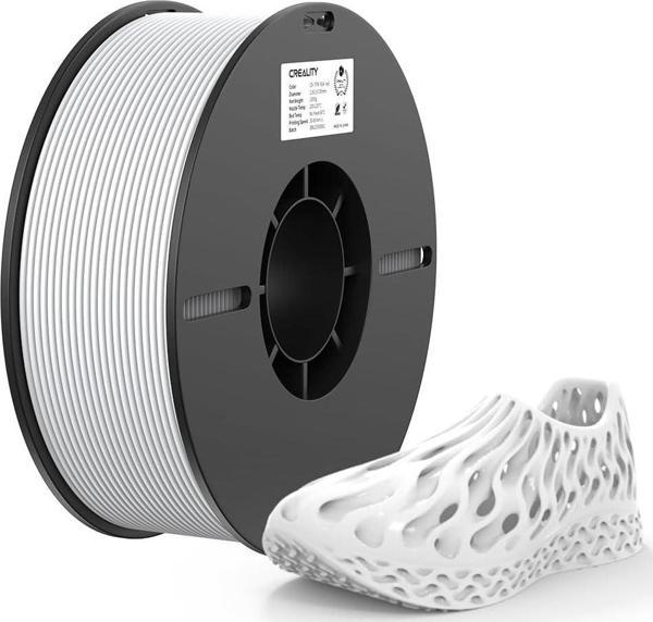 Creality CR-TPR 65A Filament Beyaz 2.85mm 1kg - Image 1