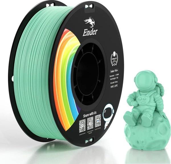 Creality Ender PLA+ Filament Yeşim 1.75mm 1kg - Image 1
