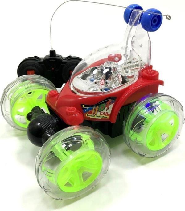 Dekantoys Işıklı Çılgın Akrobat Uzaktan Kumandalı Araba M10 - Image 1