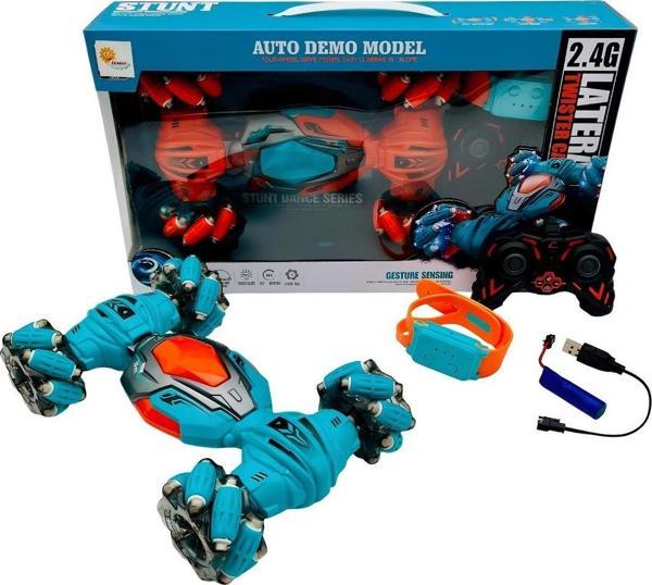 Dekantoys Uzaktan Çift Kumandalı Şarjlı Akrobat Elle Kontrol Edilen Araba El Sensörlü - Image 1