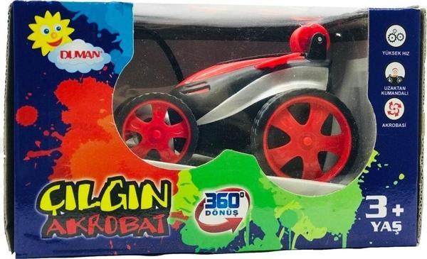 Duman Uzaktan Kumandalı Çılgın Akrobat Araba Tru3456 - Image 1
