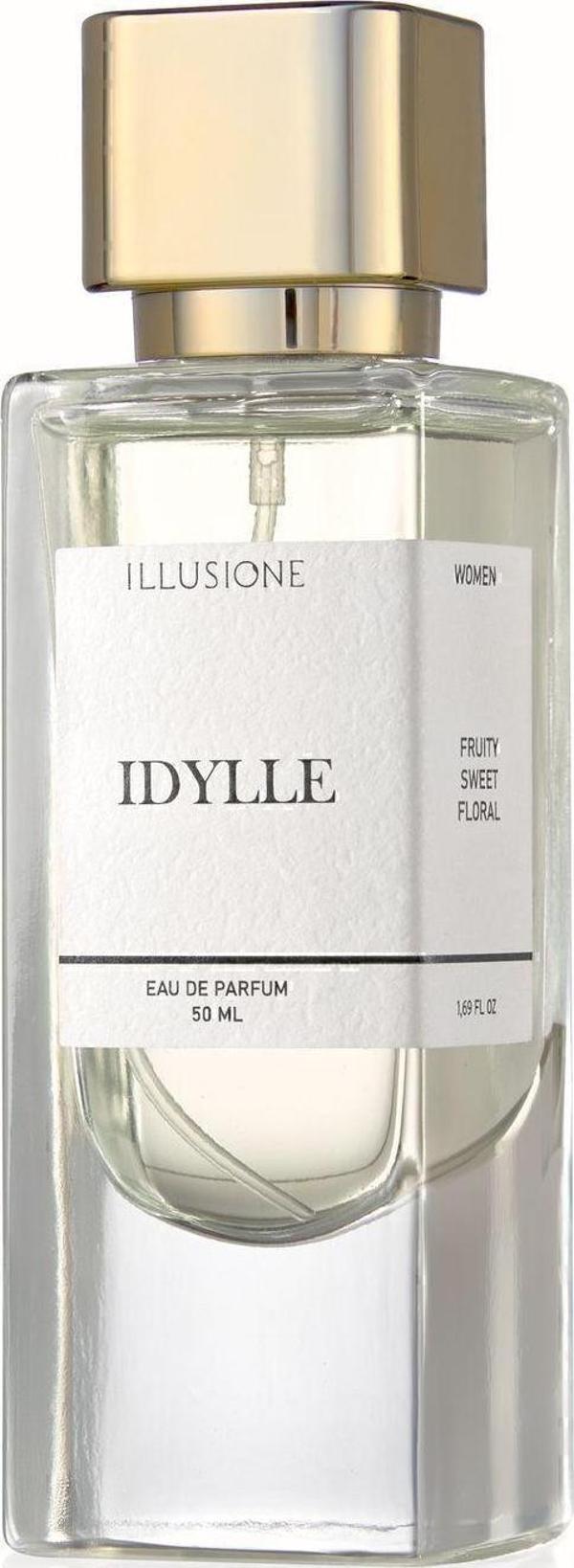 ILLUSIONE Idylle Edp Kadın Parfüm 50Ml | Meyveli-Şekerli-Çiçeksi | Vişne, Ahududu, Yasemin, Paçuli - Image 1