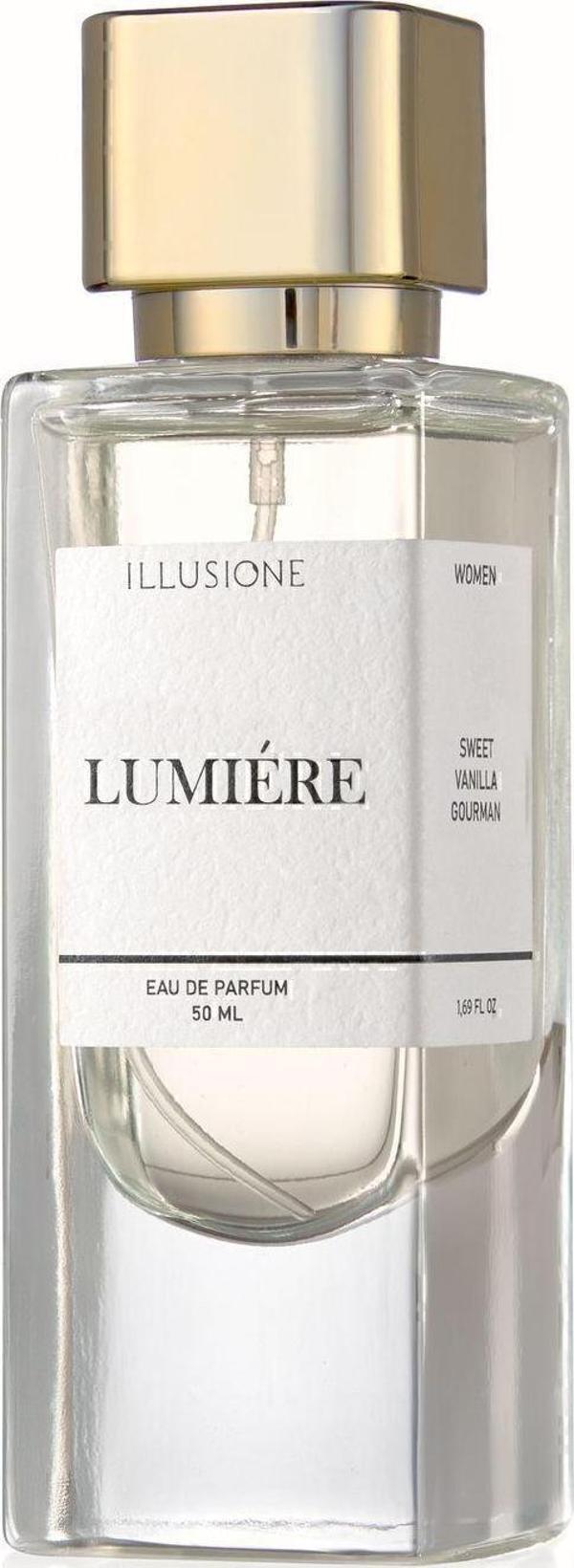 ILLUSIONE Lumiére Edp Kadın Parfüm 50Ml | Şekerli-Vanilya-Gurme | Narenciye, Müge, Orkide, Misk - Image 1