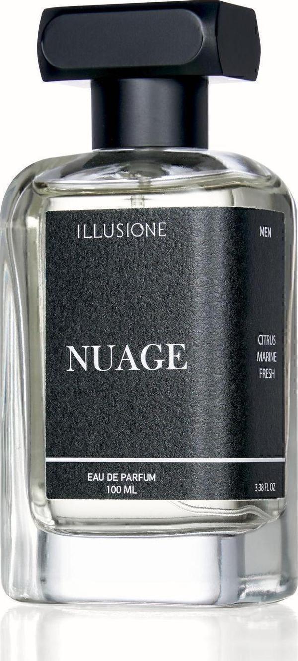 ILLUSIONE Nuage Edp Erkek Parfüm 100Ml | Narenciye-Marin-Fresh | Deniz, Bergamot, Narenciye, Amber - Image 1