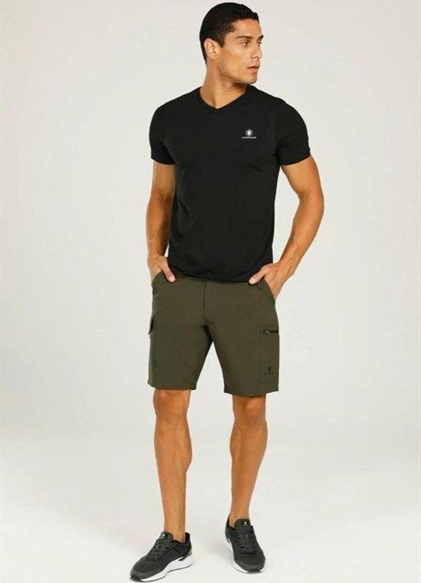 Lumberjack 4M M-Ct106 Bsc V Nk T-Sh 4Fx Kkol T-Shırt - Image 1