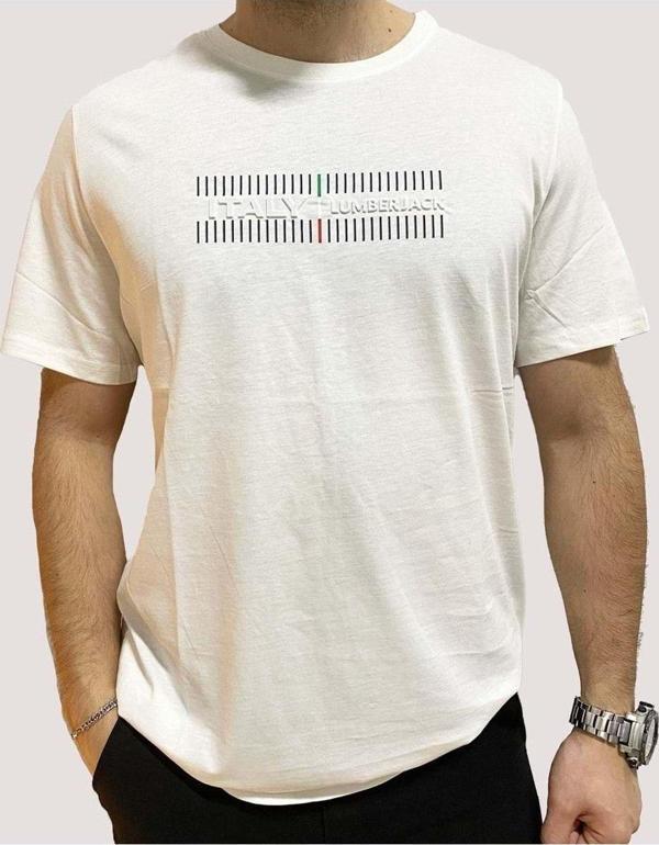 Lumberjack 4W Ml Zey 11Itl411 4Pr Kkol T-Shırt - Image 1