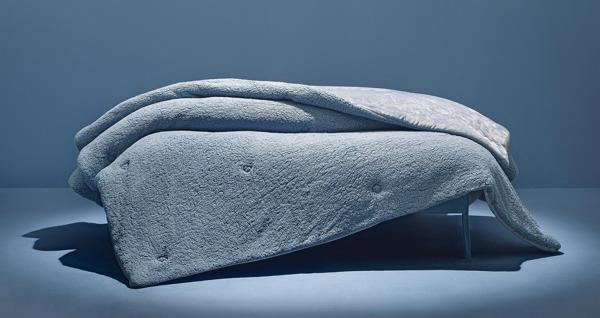 Puffy Mellove Sherpa Tek Kişilik Yorgan - Indigo - Image 1