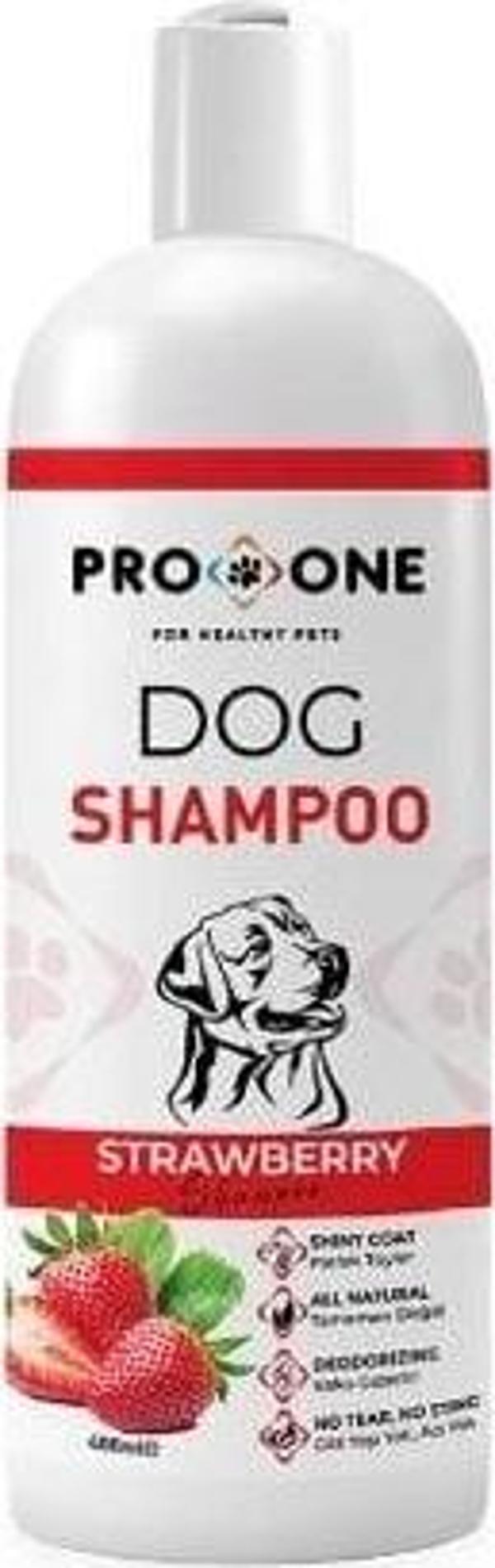 Pro One Çilek Aromalı Köpek Şampuanı 400 Ml - Image 1