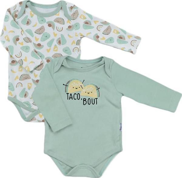 MiniWorld Erkek Bebek Tako Motifli 2'li Badi Seti 16448 - Image 1