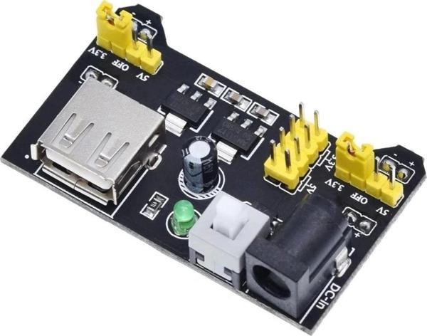 MB-102 3.3V 5V Breadboard Güç Kaynağı Modülü - Image 1