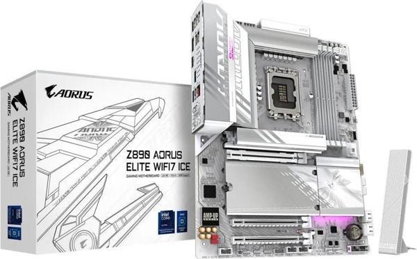 GIGABYTE ANAKART INTEL LGA1851 ATX Z890 AORUS ELITE WIFI7 ICE - Image 1
