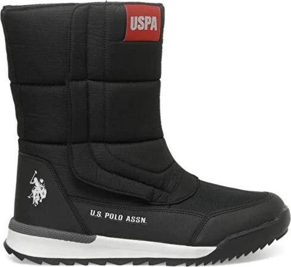 U.S. Polo Assn. A10138997412010 101389974 Clark 3Pr Kadın Bot Siyah Siyah 38 - Image 1