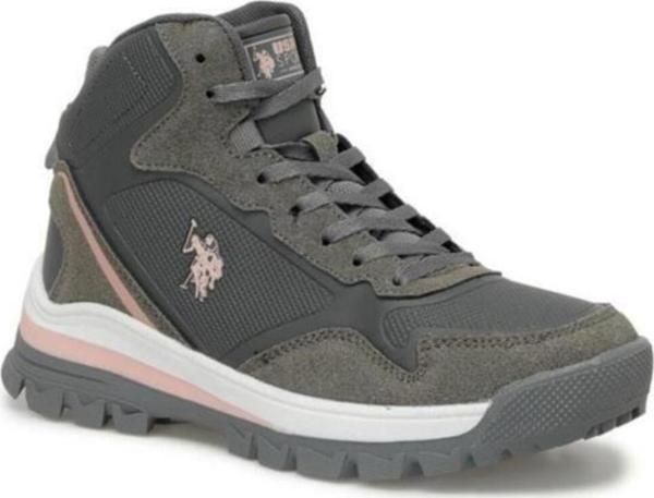 U.S. Polo Assn Assn. Sagan Hı Wmn 4Pr 101811702 Kadın Bot Gri 36-40 Gri 40 - Image 1