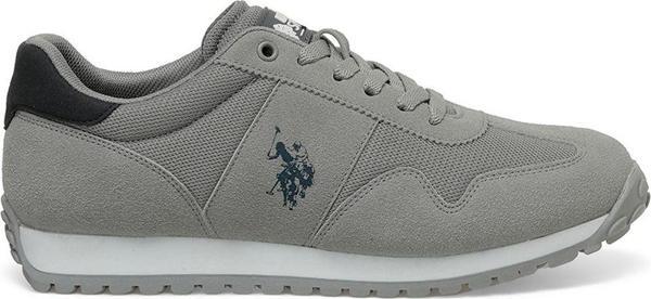 U.S. Polo Assn. Dorıs 4Fx Grı Erkek Sneaker Gri 43 - Image 1