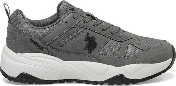 U.S. Polo Assn. Satorı 3Pr Grı Erkek Sneaker Gri 40 - Image 1