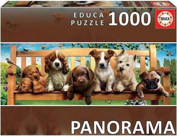 EDUCA Bankta 1000 Parça Köpek Yavrusu “Panorama” - Image 1