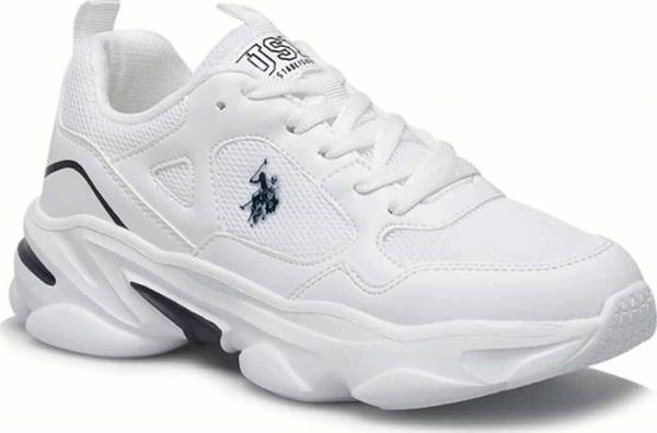 U.S. Polo Assn Asnn. Bob 3 Fx Kadın Günlük Spor Ayakkabı 101311116 Beyaz 37 - Image 1
