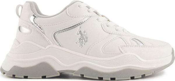 U.S. Polo Assn. Rodıe 4Pr Beyaz Kadın Sneaker Beyaz 40 - Image 1