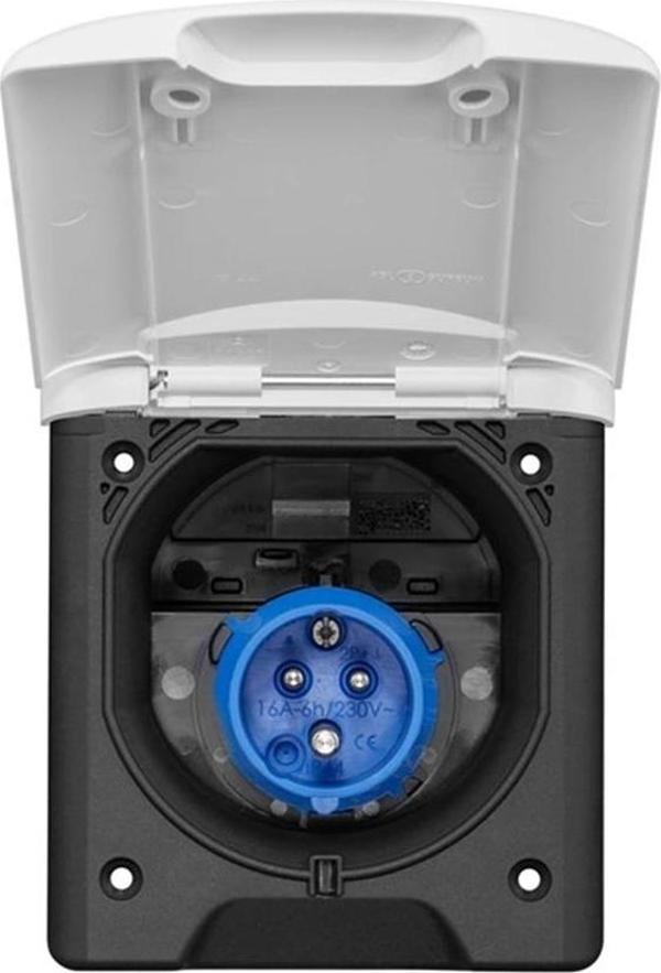 ABL Plus 3164001 220V CEE Soket Karavan Dış Gömme Elektrik Girişi - Image 1