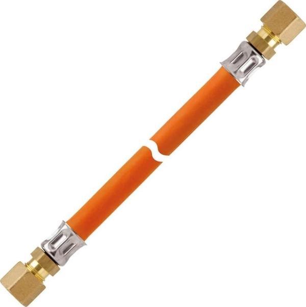 GOK CF8(RVS8)-CF8(RVS8) 100cm Bakır Boru Bağlantılı 10 Bar Tekne Gaz Hortumu - Image 1