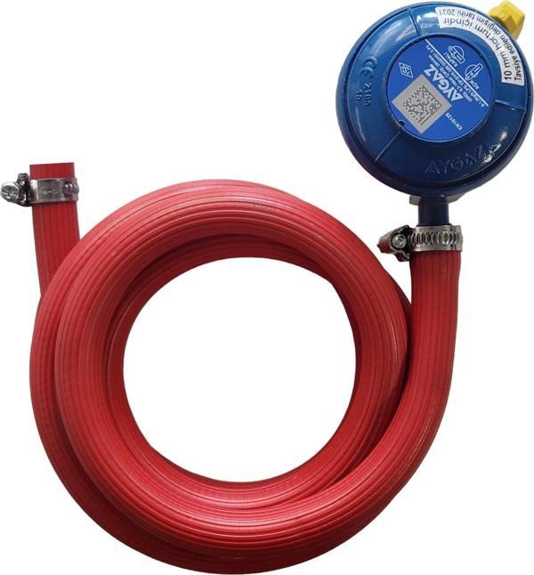 Aygaz 29mbar 10mm 1,5mt Hortumlu Geçmeli Dendantör - Image 1