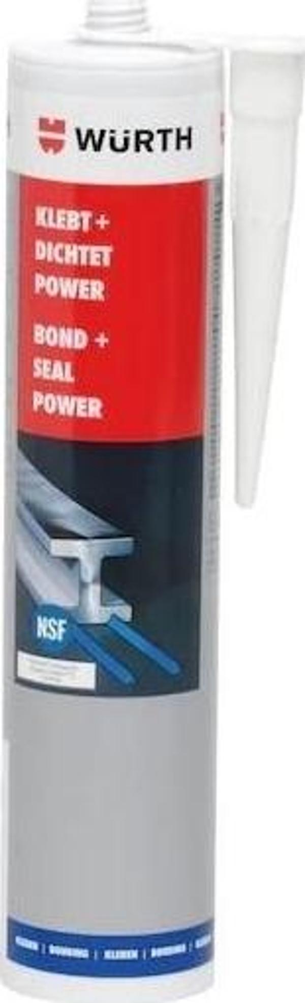 Würth Solar Panel Yapıştırıcı Silikon Sızdırmaz Power (Beyaz) - Image 1
