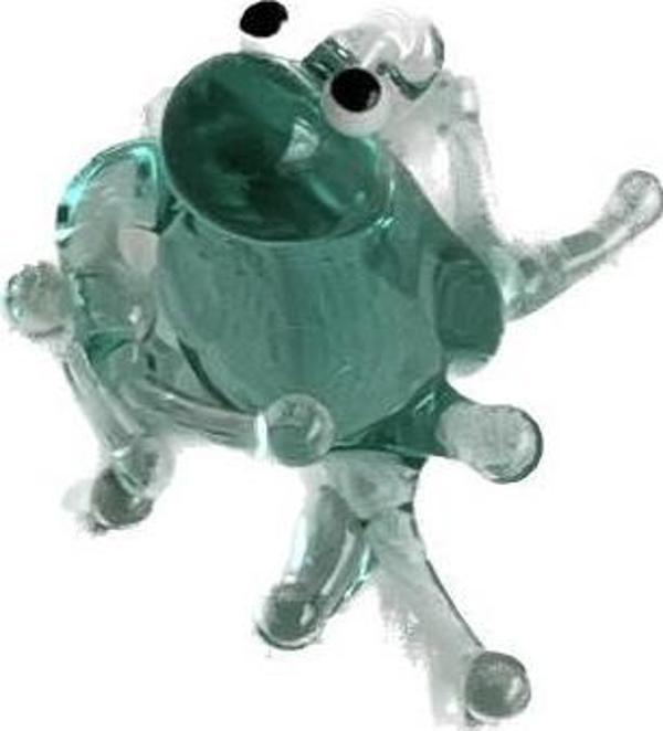 El Yapımı Mini Murano Cam Kurbağa Biblo A111-04 - Image 1