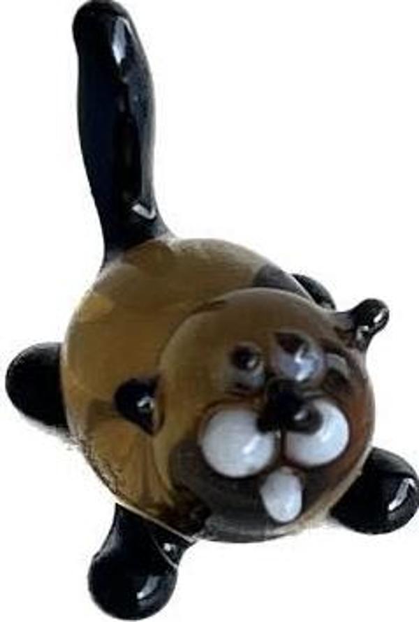 El Yapımı Mini Murano Cam Sincap Biblo A120-03 - Image 1