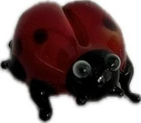 El Yapımı Mini Murano Cam Uğur Böceği Biblo A145-05 - Image 1