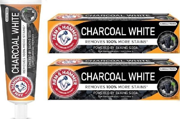 ARM & HAMMER 100% KÖMÜR BEYAZLIK DİŞ MACUNU  X 2 ADET - Image 1