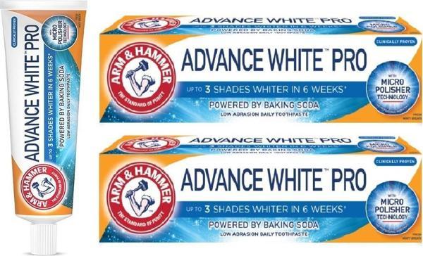 ARM & HAMMER ADVANCE WHITE PRO DİŞ MACUNU  X 2 ADET - Image 1