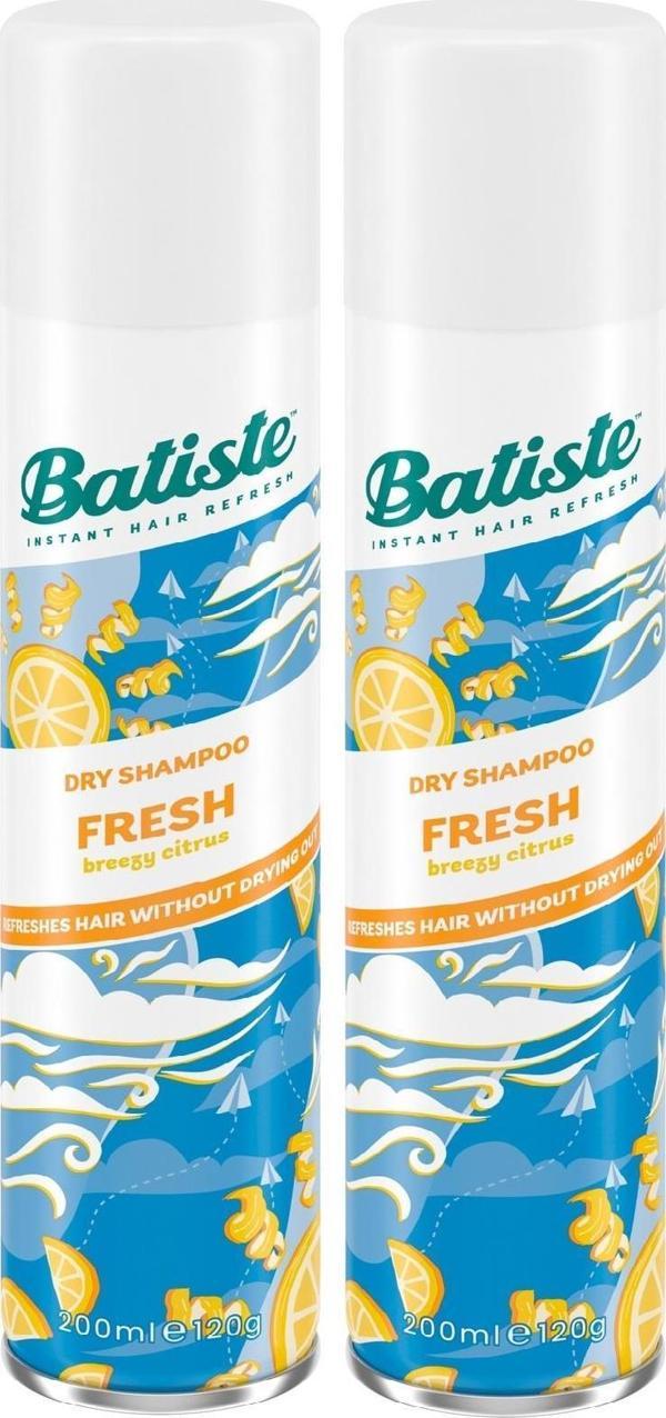 BATISTE KURU ŞAMPUAN FRESH 200 ML  X 2 ADET - Image 1