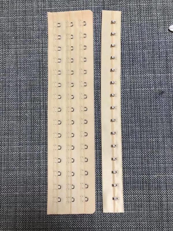 Lateks Korse Kopçası Ten Rengi - Agraflı Kopça - Image 1