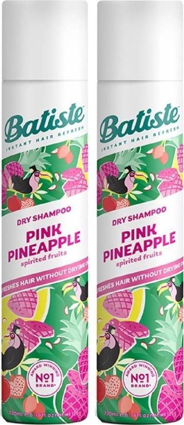 BATISTE KURU ŞAMPUAN PINK PINEAPPLE 200 ML X 2 ADET - Image 1