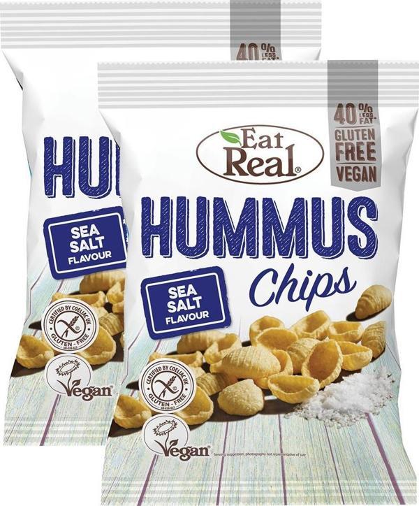 Eat Real Nohut Cipsi Deniz Tuzlu 45 G x 3 - Image 1