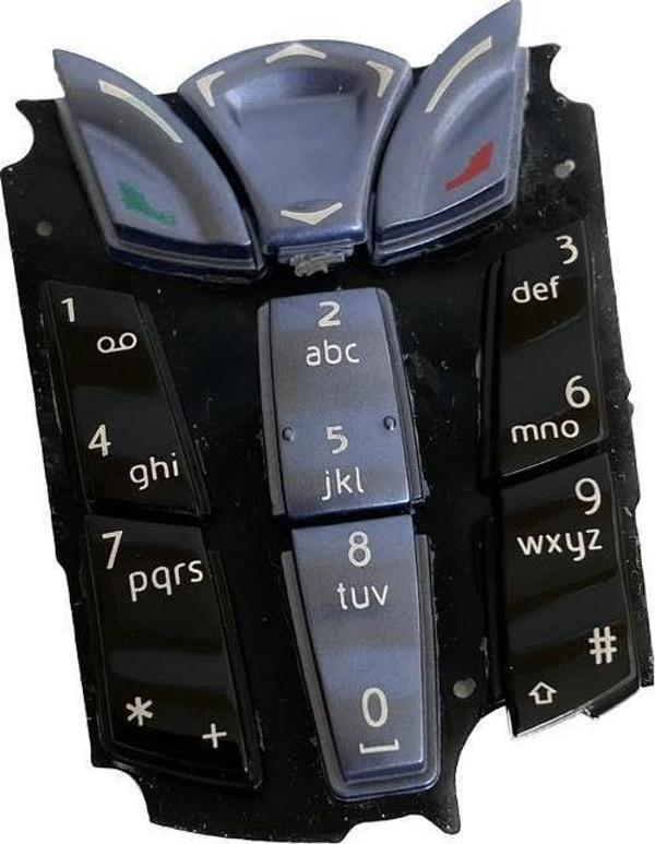 Nokia 7250 Tuş Takımı Mavi 1 Adet - Image 1