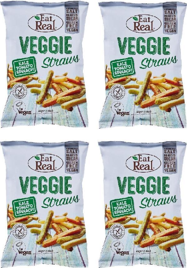 EAT REAL SEBZELİ ÇUBUKLAR 45 GR X 4 ADET - Image 1