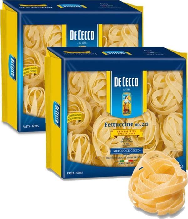 De Cecco Fettuccine Makarna 500 G x 2 - Image 1