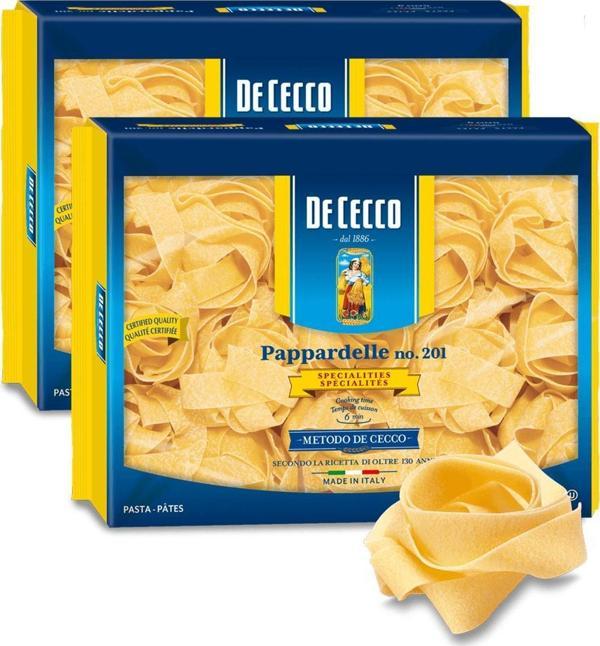 De cecco Pappardelle Makarna 500 G x 2  - Image 1