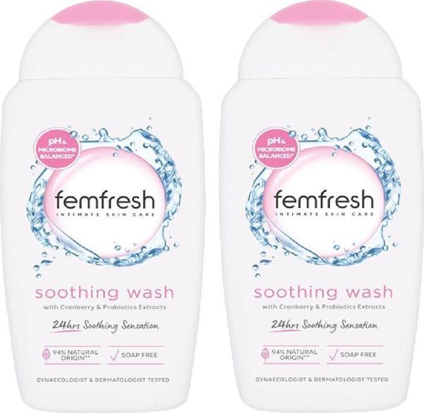 FEMFRESH NEMLENDİRİCİ DIŞ GENİTAL BÖLGE YIKAMA JELİ   X 2 ADET - Image 1