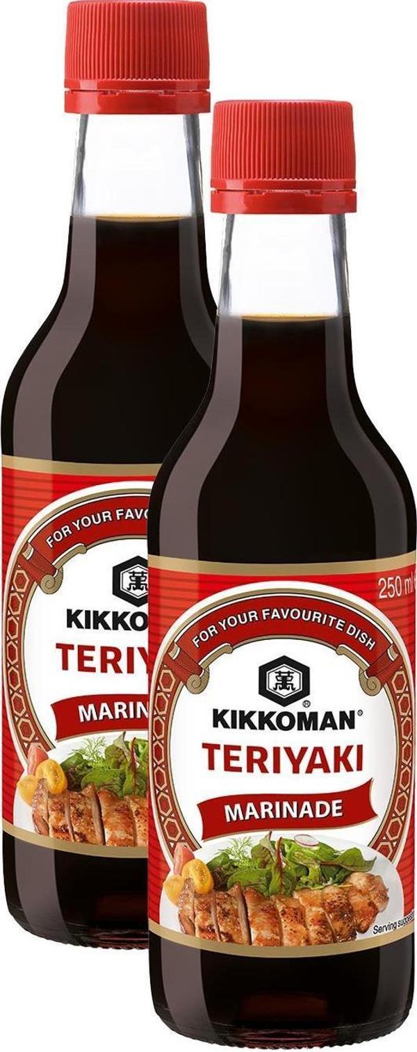 Kikkoman Teriyaki Marinade 250Ml x 2 - Image 1
