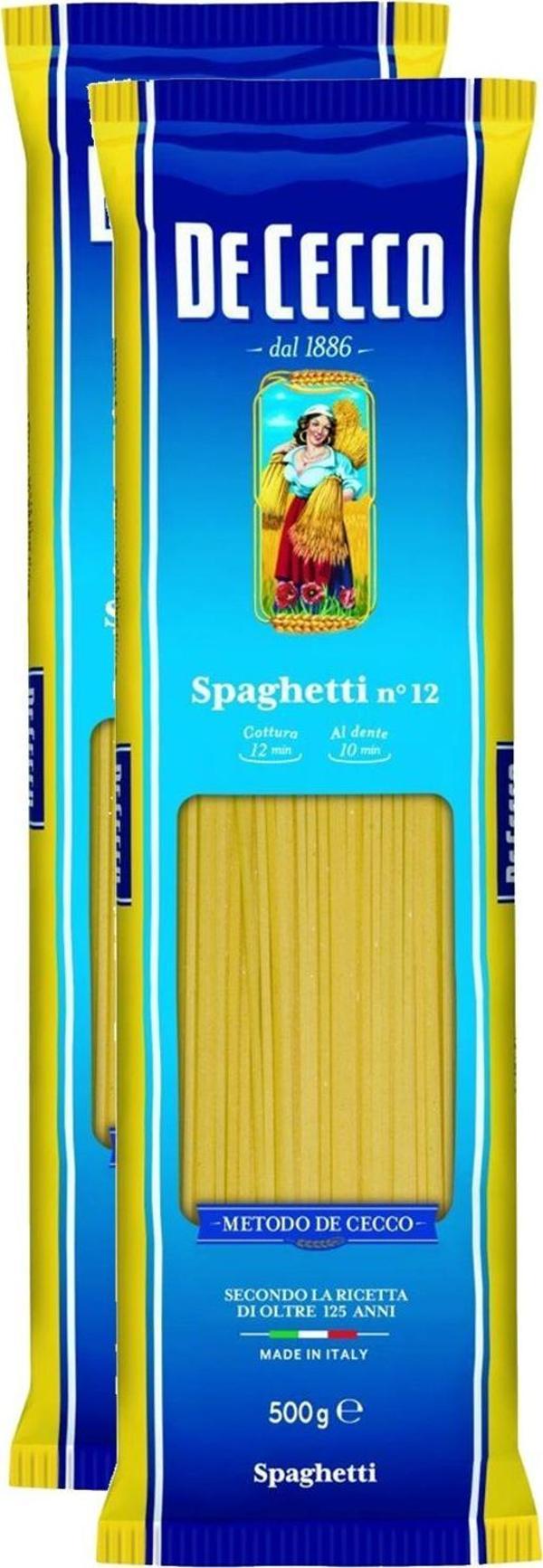Dececco Spaghetti  Makarna 500 G x 2 - Image 1