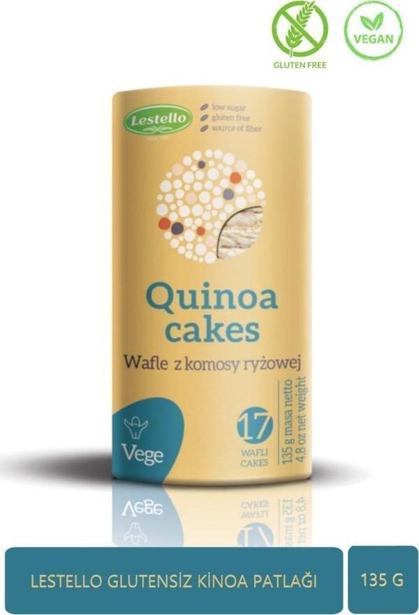 LESTELLO GLUTENSİZ KİNOA PATLAĞI 135G - Image 1