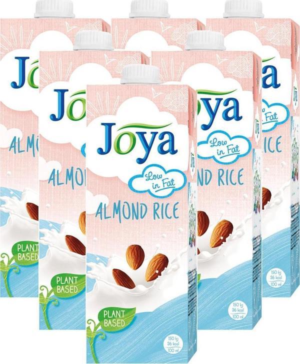  Joya Badem-Pirinç Sütü  1 L x 6  - Image 1